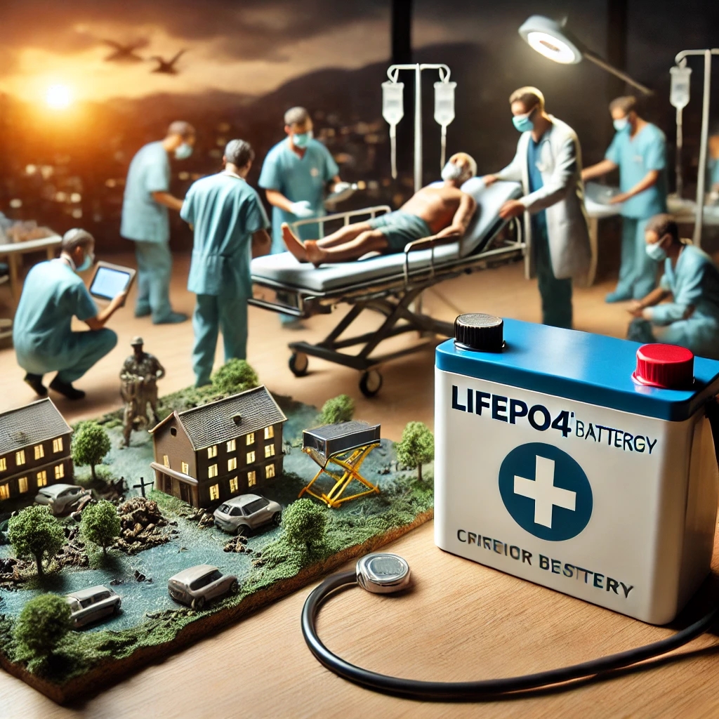 LiFePO4 Batteries: Powering Field Hospitals in Disaster Recovery