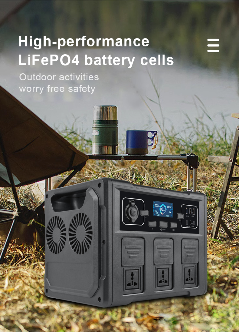 YABO SG1200 Energy Power Bank 1200W Portable Power Station Solar Generator For camping