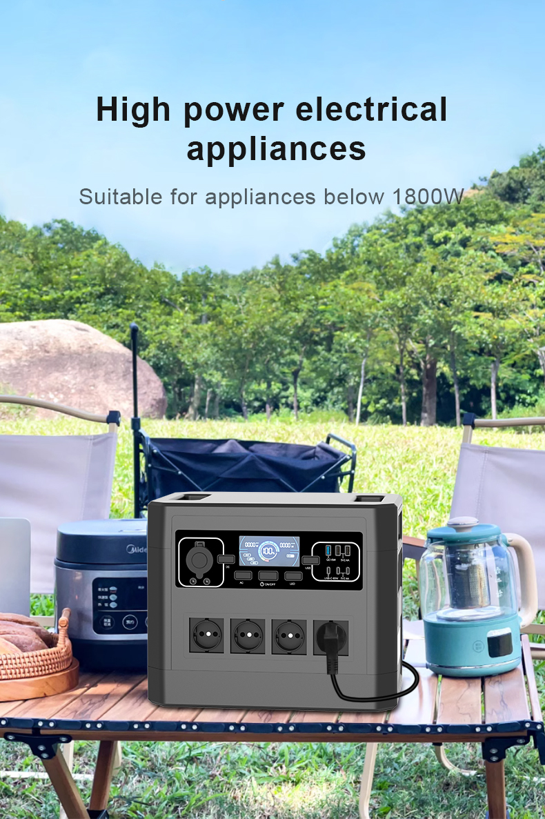 YABO SG2000 Home Backup Power Camping 2000W Portable Power Station 2016Wh Power Bank For Camping