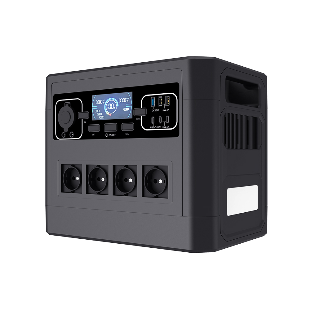YABO SG2000 High Capacity 2000W Lithium Ion Rechargeable Power Station for Home and Worksite