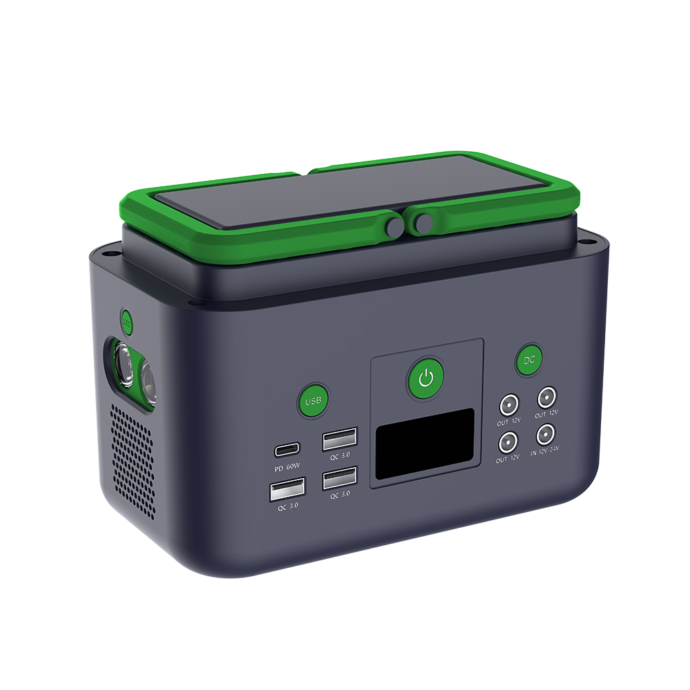 YABO 200W Solar Generator Portable Power Station - Pure Sine Wave Output for RV & Outdoor Adventures