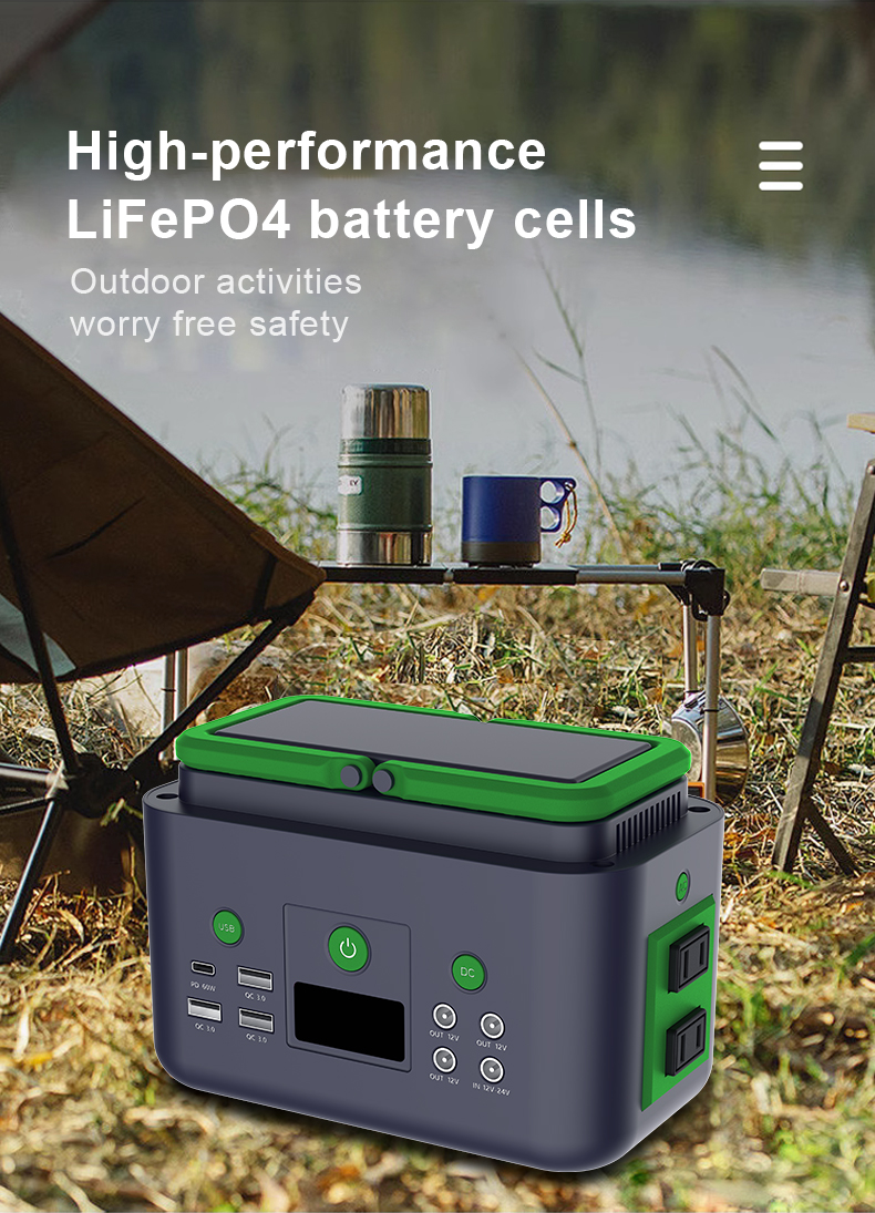 YABO SG200 Mini PD60w Charging Solar Generator 200W Portable Power Station 192Wh Power Bank