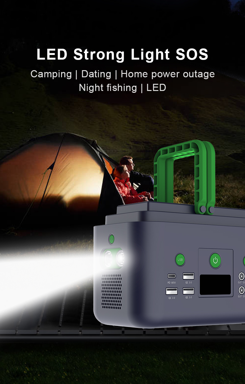 YABO SG200 Mini PD60w Charging Solar Generator 200W Portable Power Station 192Wh Power Bank