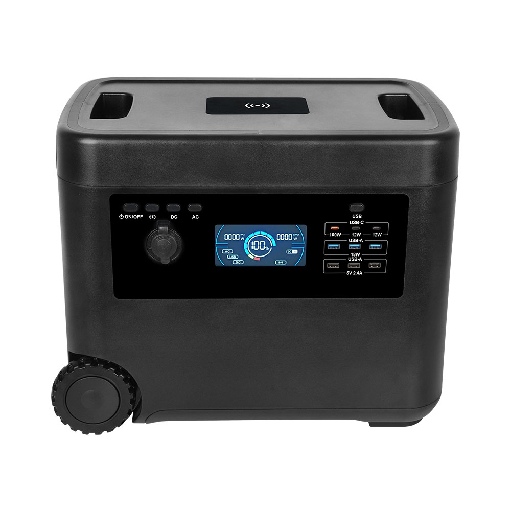 YABO SG2500 Ultra Capacity Lithium Battery 2500W Portable Power Station for Backup Power Supply