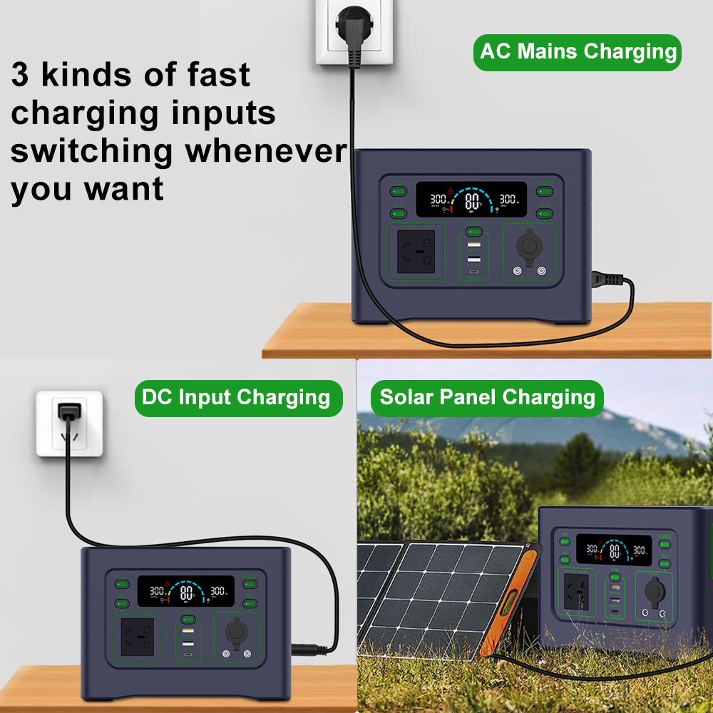 YABO SG300SX Super Green Energy 300w Portable Power Station Energy Storage System Power Bank