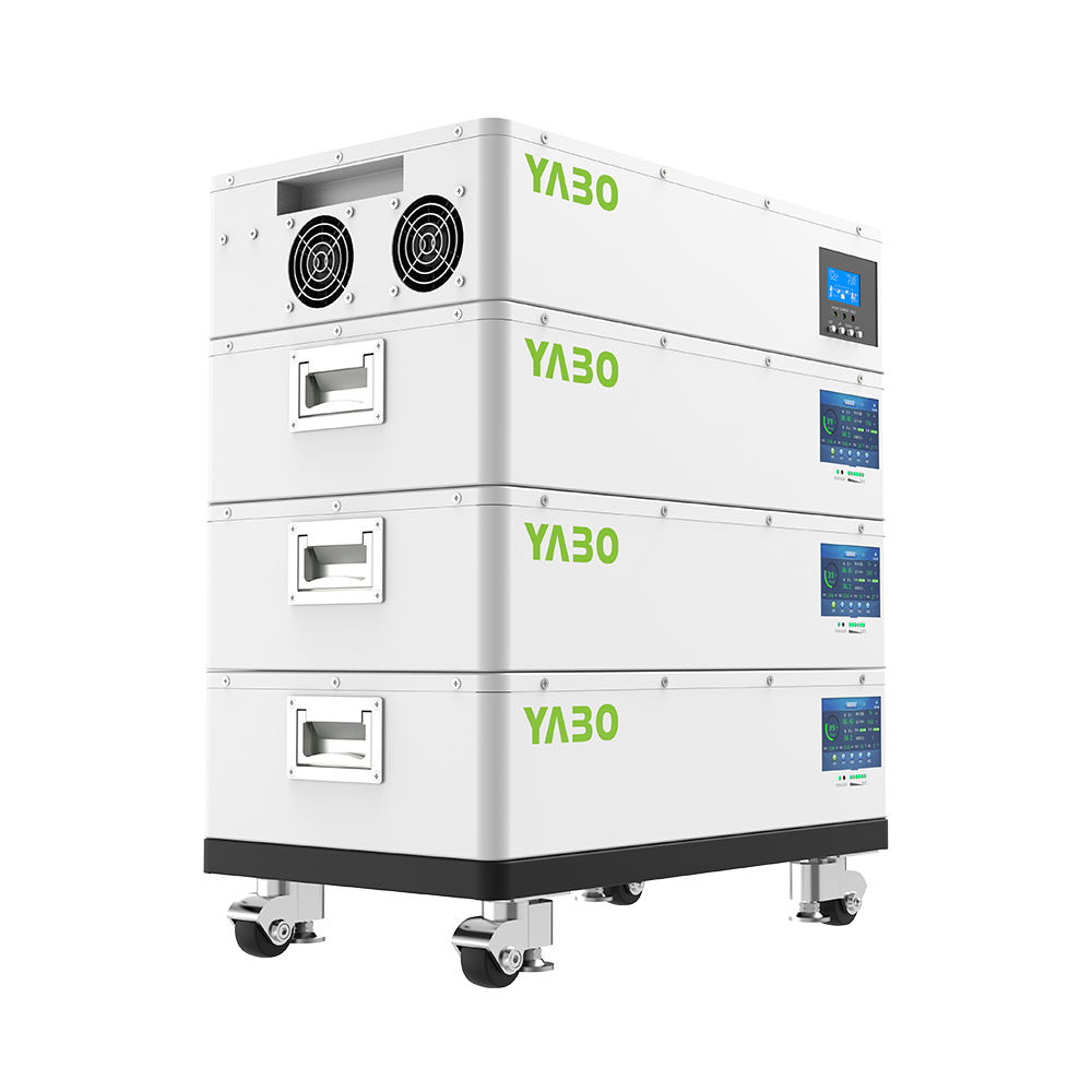 YABO 48V 200Ah Stackable LiFePO4 Battery for Multi-Application Use