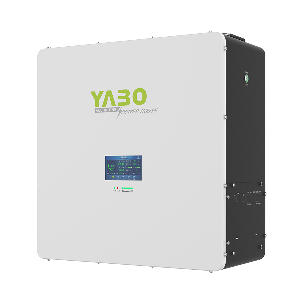 YABO 48V 200Ah LiFePO4 Battery with Wall-mount Installation for Easy Access