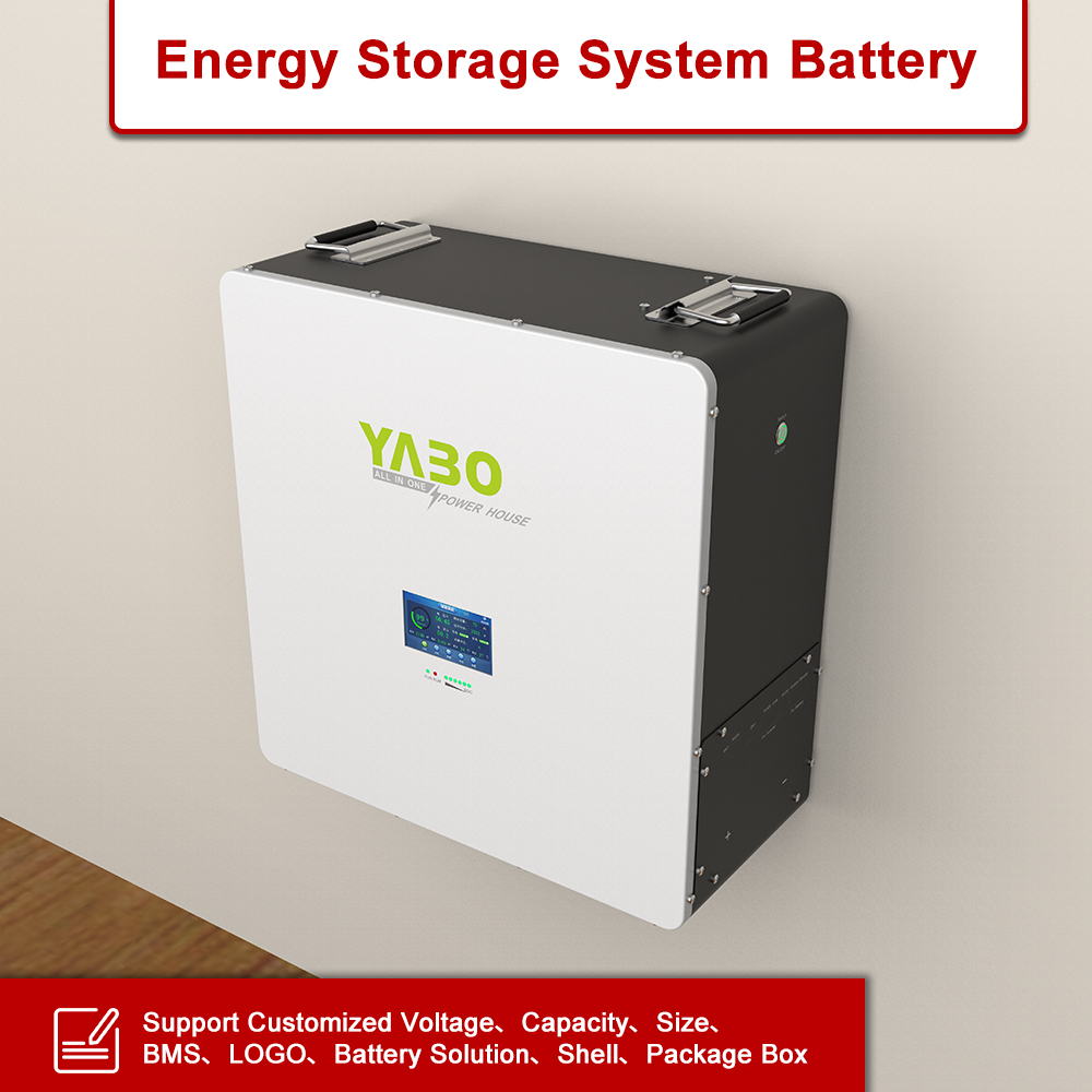 YABO Wall-mounted 48V 200Ah LiFePO4 Battery for Energy Independence