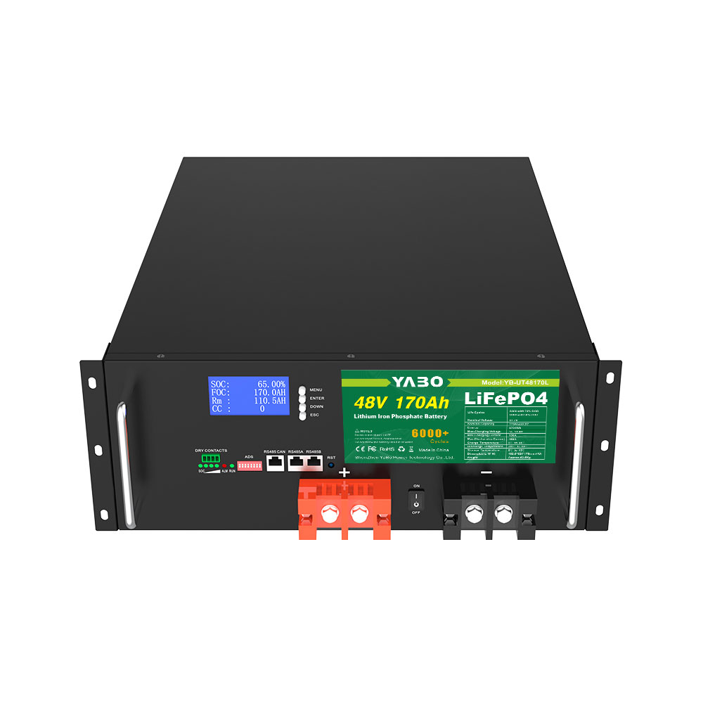 YABO LiFePO4 Rackmount 48V 170Ah  for Efficient Power Storage