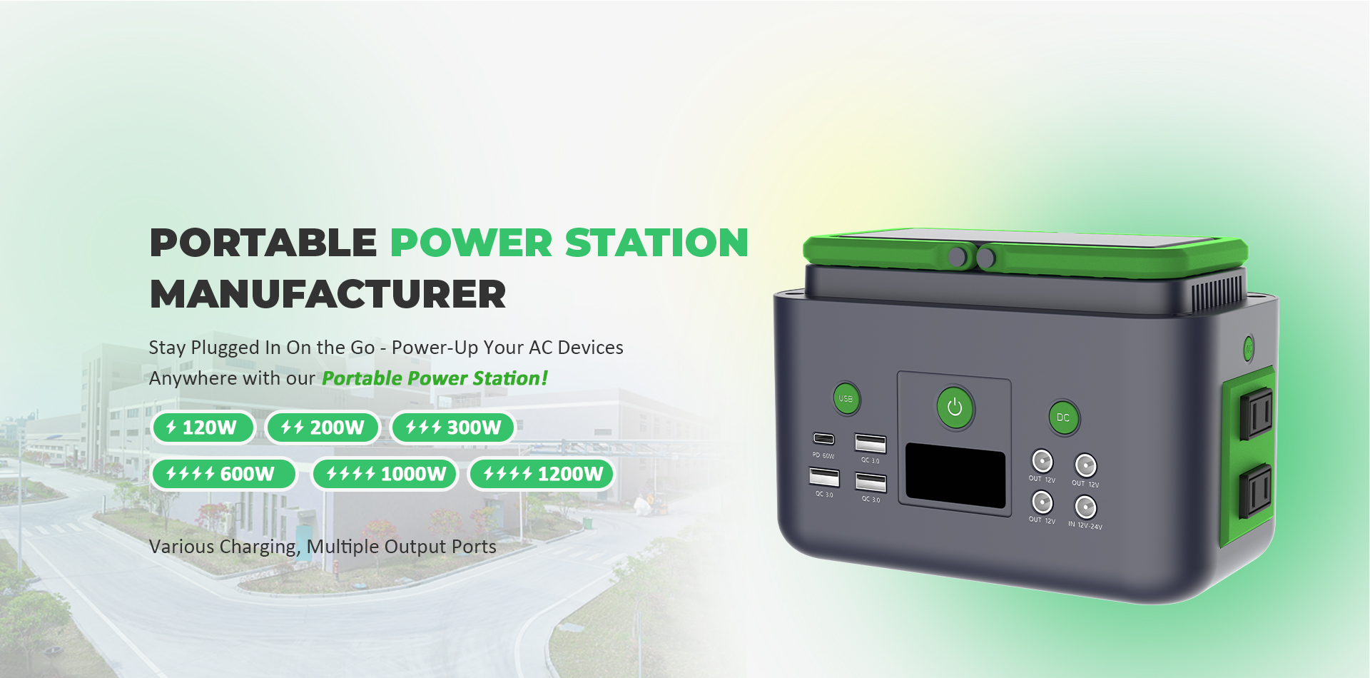 Reliable Portable Power Station for Outdoor &amp; Emergency Use