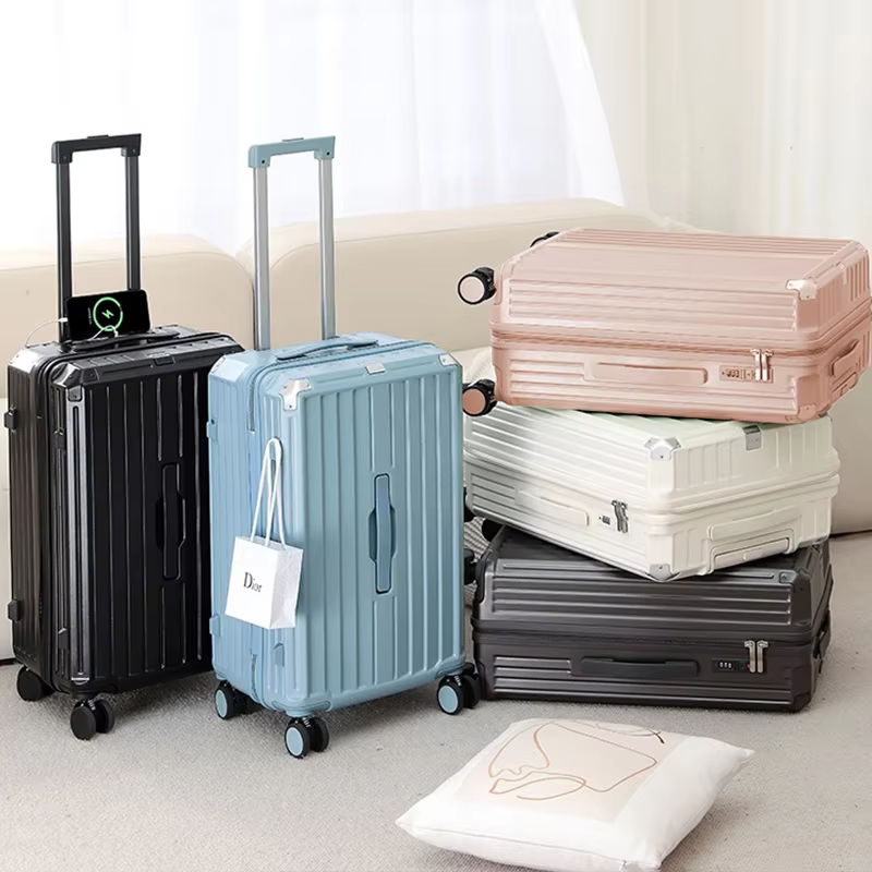 Smart Convenience USB Charger with Cup Holder Suitcase