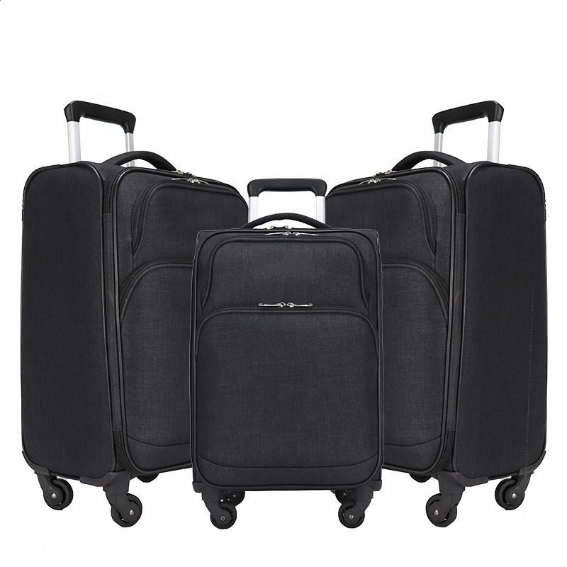 Durable Oxford Travel Bag Lightweight Rolling Soft-side Luggage