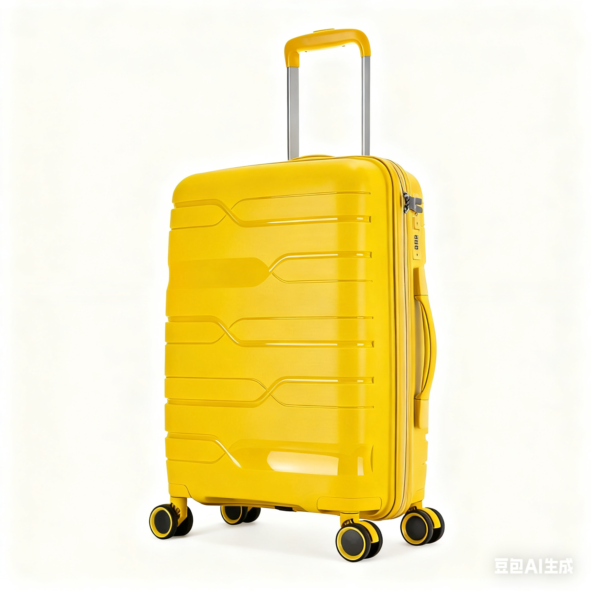 Lightweight PP Hard Shell Anti-Wear Travel Suitcase