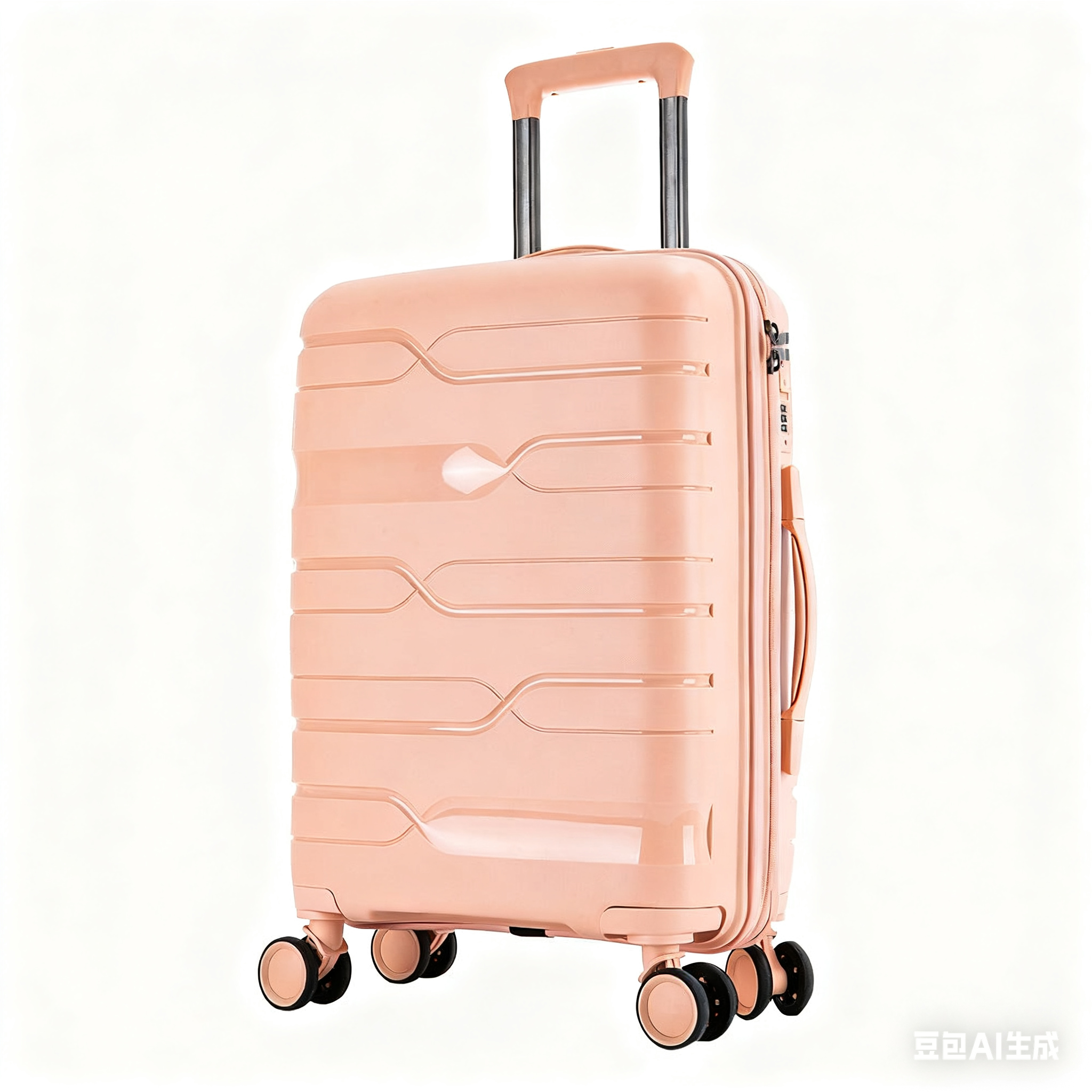 Lightweight PP Hard Shell Anti-Wear Travel Suitcase