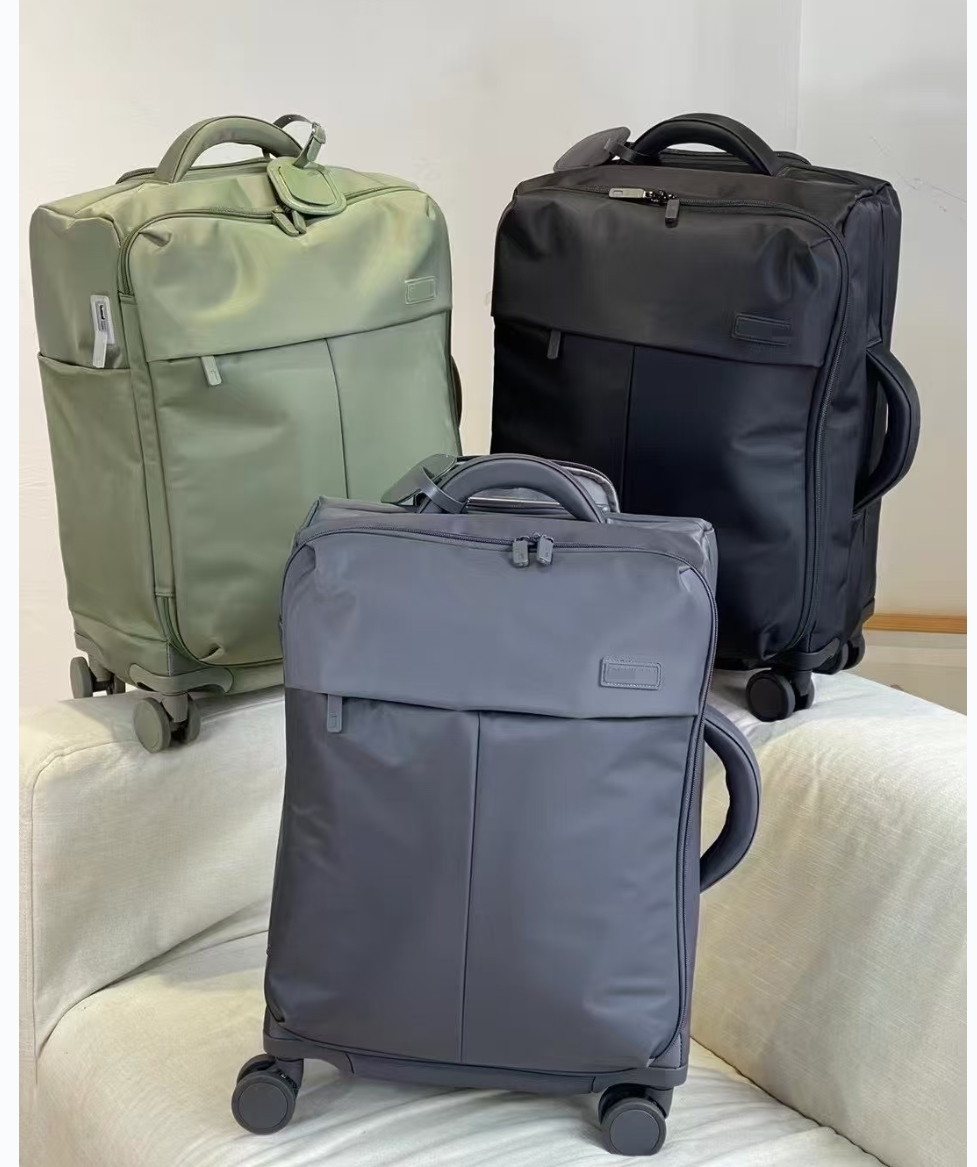 Ultra Light Nylon Waterproof Spinner Travel Softside Luggage