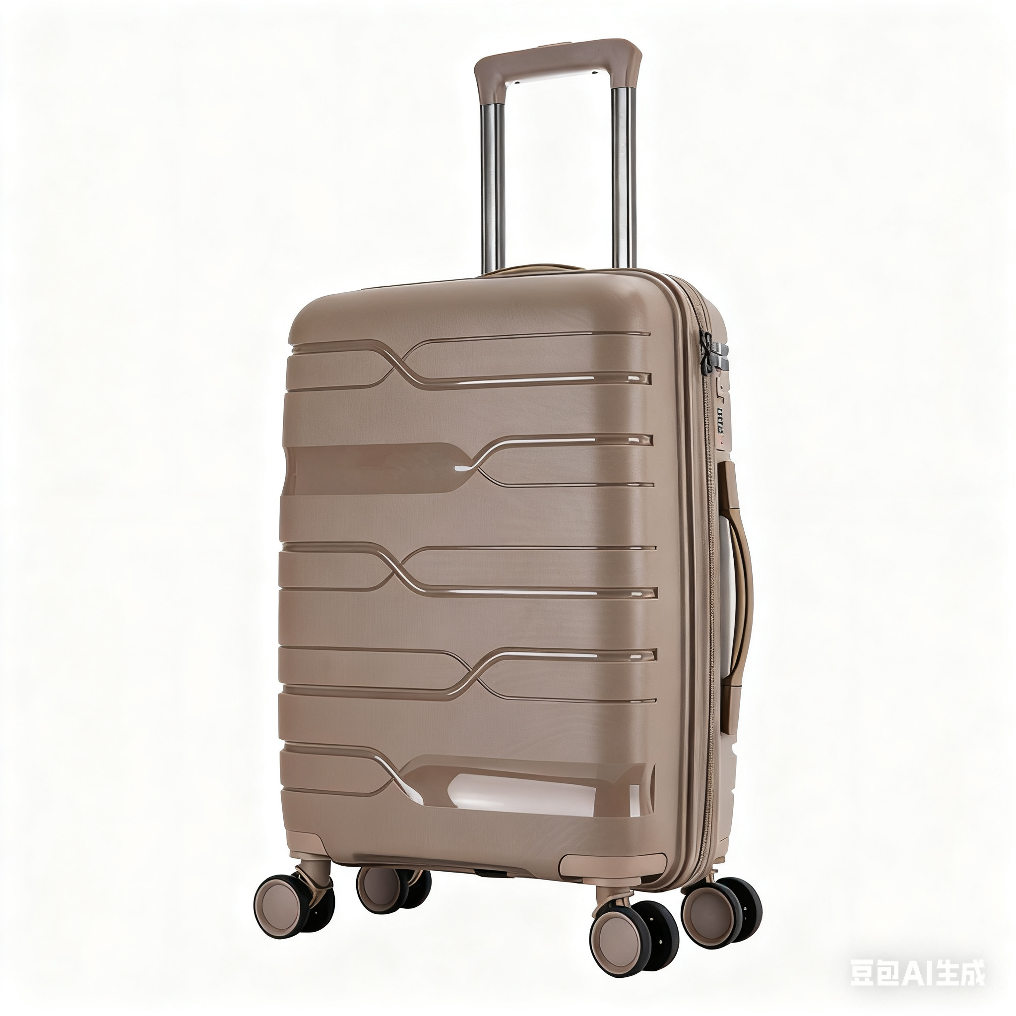 Lightweight PP Hard Shell Anti-Wear Travel Suitcase