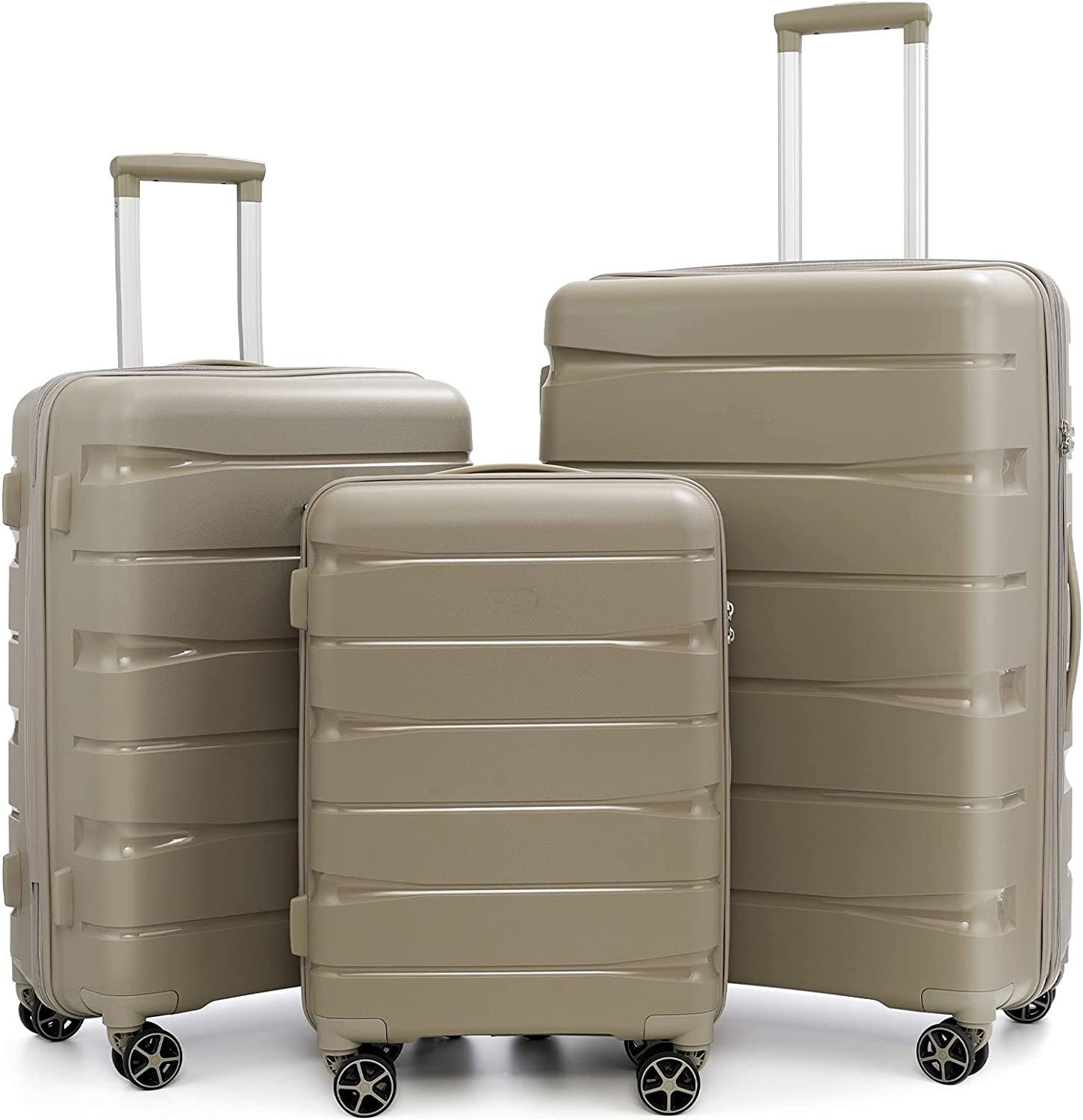 New-Design PP Material Lightweight Spinner Suitcase