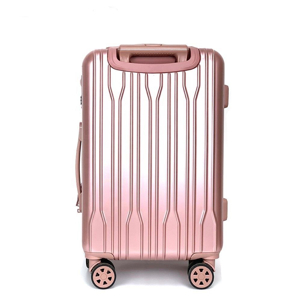 Front-Open PP Hard Shell Laptop Access 8-Wheel Luggage