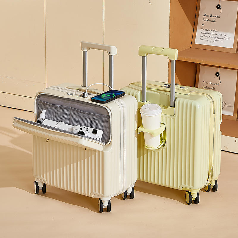 Lightweight Carry-On with Front Laptop Storage Luggage