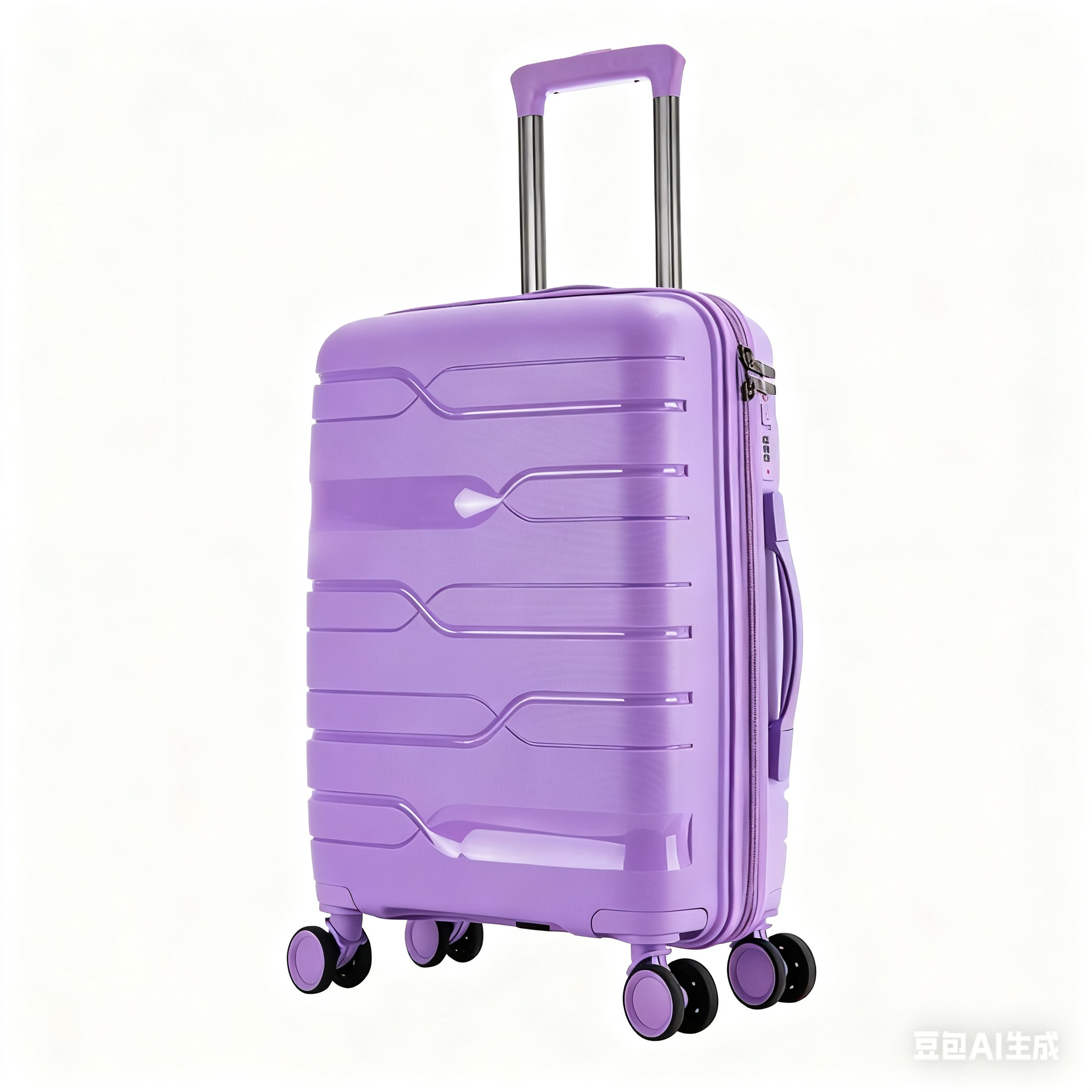 Lightweight PP Hard Shell Anti-Wear Travel Suitcase