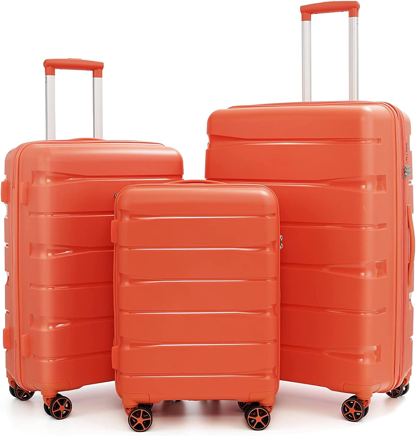 New-Design PP Material Lightweight Spinner Suitcase