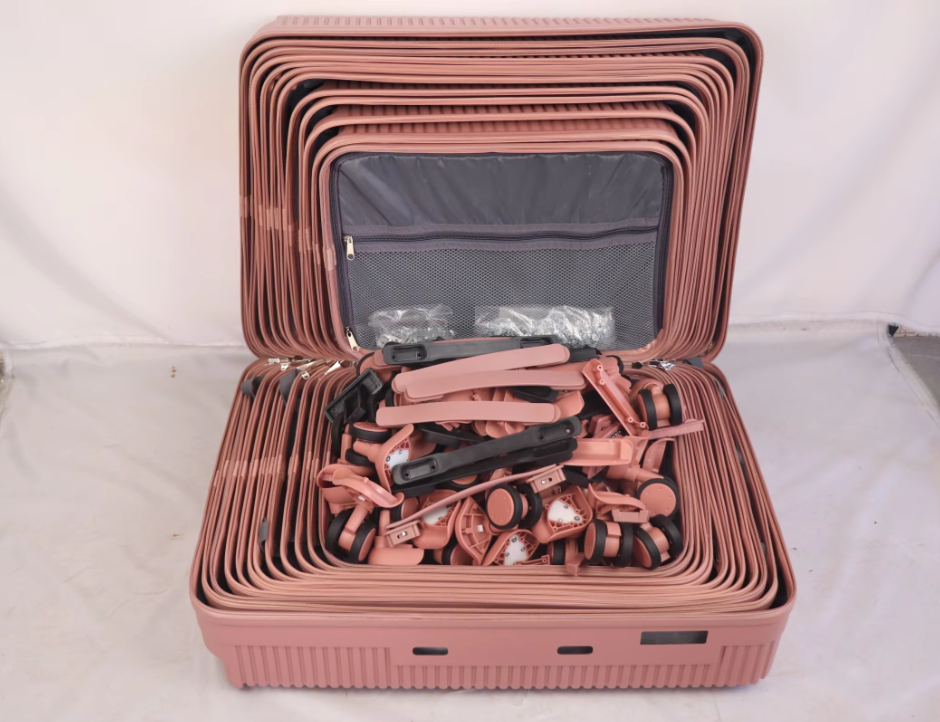 Semi-Finished Suitcase Set 12 Pieces Hard Shell Luggage