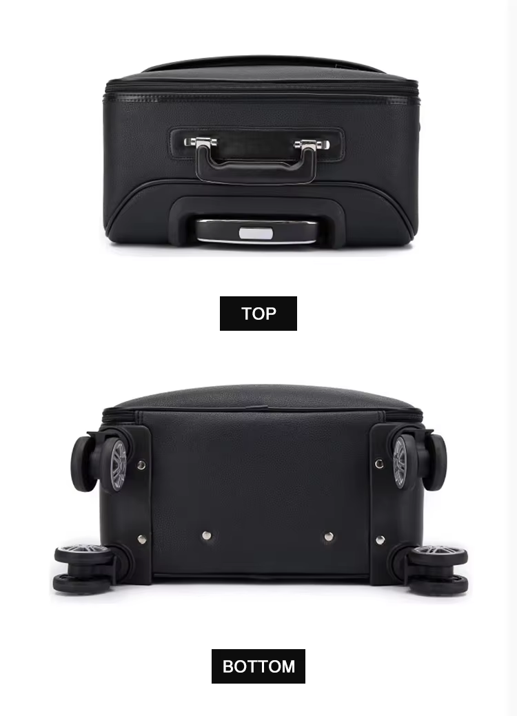 Premium Waterproof Leather Large Capacity Scratch-Proof Luggage