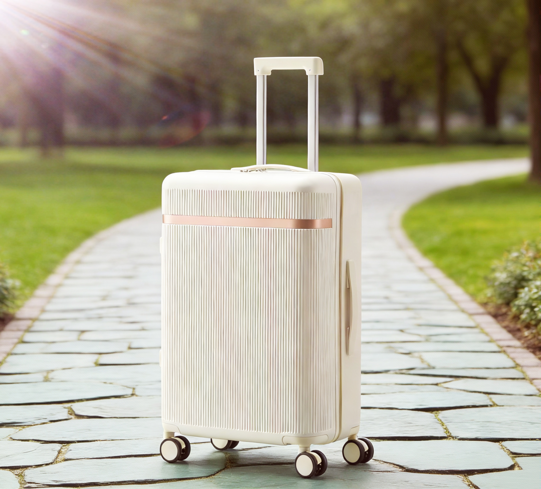 Lightweight Expandable Hard Shell Spinner Carry On Luggage