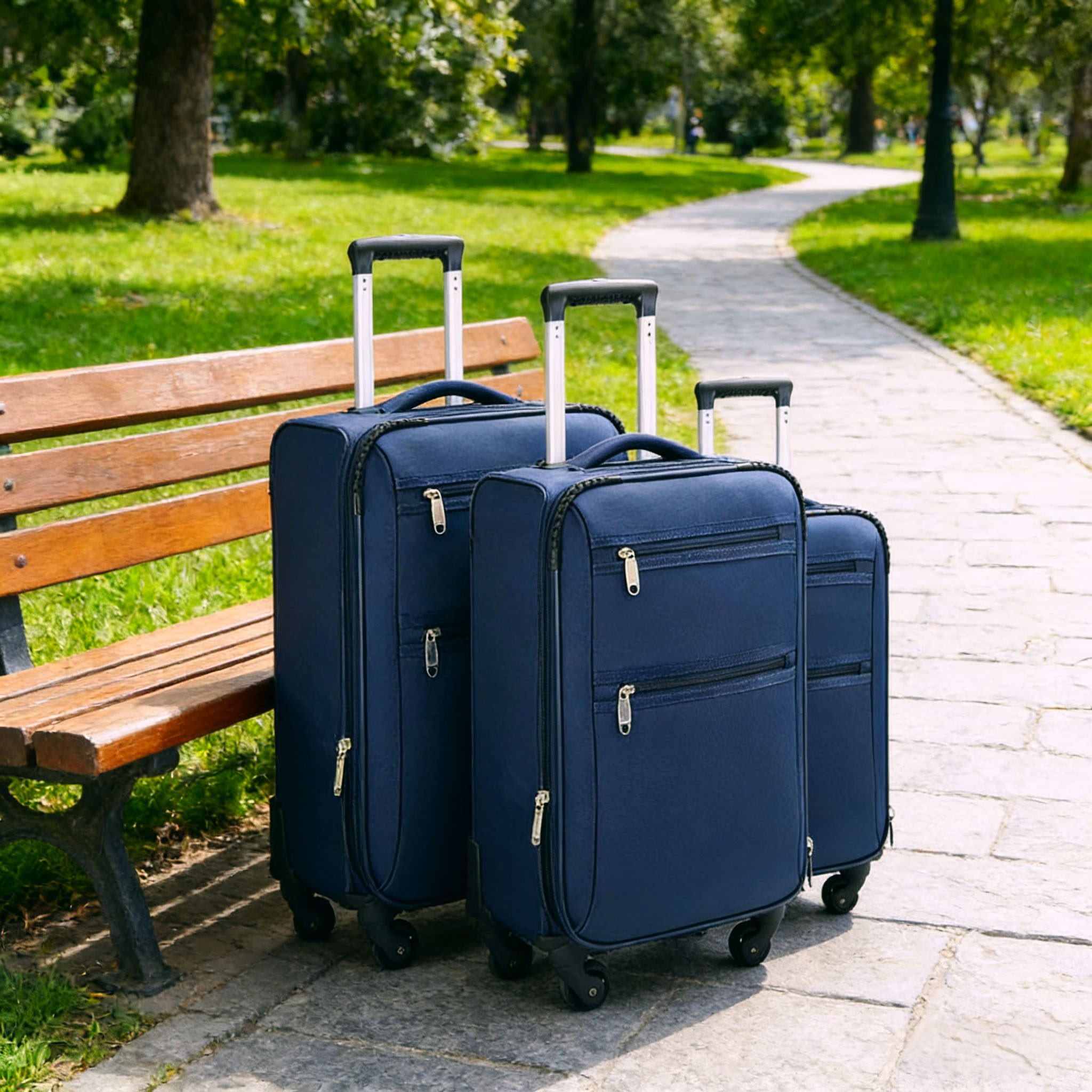 Zestaw 4 walizek z kółkami obrotowymi – komfort podróży w 2026 roku