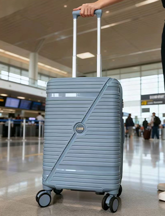 Lightweight Shockproof Hard PP Carry Luggage