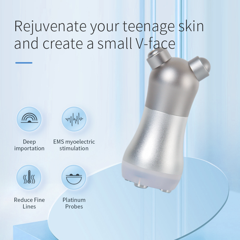 RF Radio Frequency Body Face Massager LED Photon Facial Mesotherapy Electroporation Beauty Machine