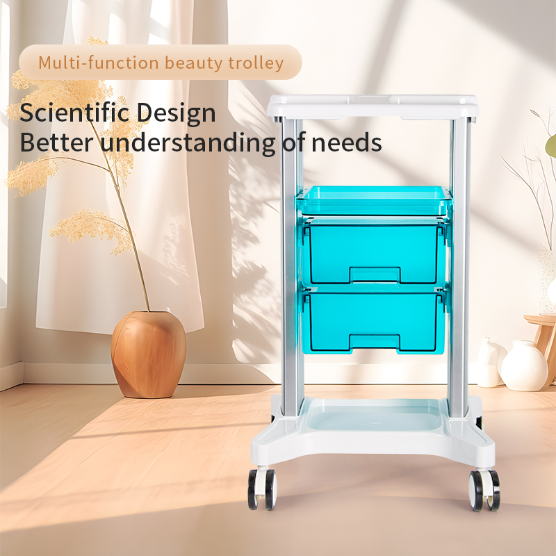 Beauty Salon Aesthetic Trolley Cart Stand for Laser Machine Equipment Trolley Beauty Spa Machine Trolley Cart With Drawer
