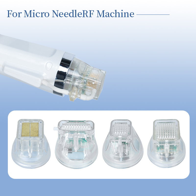 Gold Plated Insulated Rf Fractional Microneedling Cartridges 10Pins 25Pins 64Pins Nano Micro Needle Tips