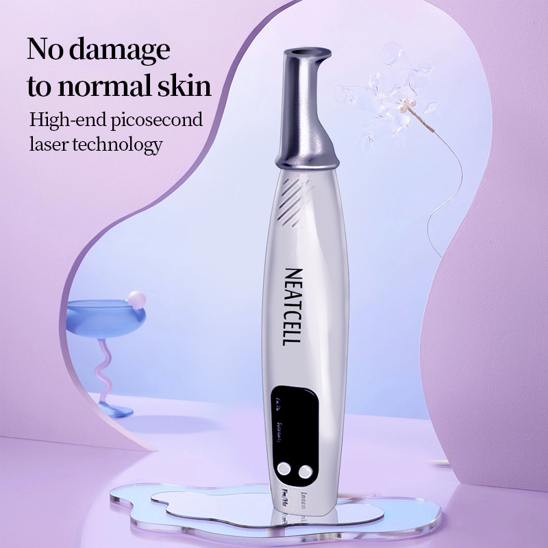 Home Handheld Beauty Picosecond Red Blue Picosecond Pen to Remove Melanin Spots and Moles Tattoo Removal Tool