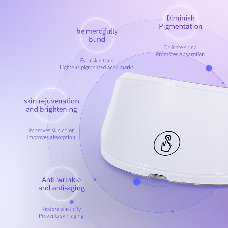 Anti-Wrinkle Skin Tightening Neck Beauty Device LED Photon Neck Lift Mask
