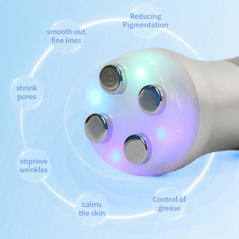 RF Radio Frequency Body Face Massager LED Photon Facial Mesotherapy Electroporation Beauty Machine