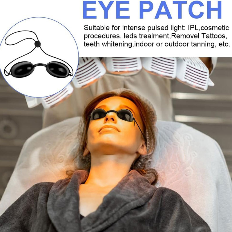 Comfort IPL Laser Goggles Sunbathing Tanning Goggle Beach Adjustable Light Treatment Facial Mask