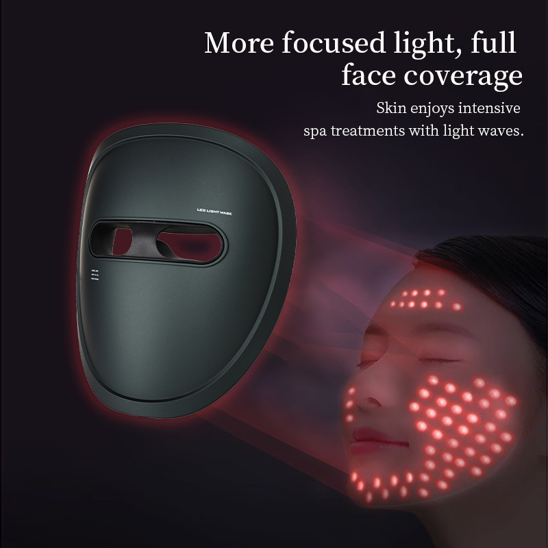 Aging Light Therapy Beauty Mask Face Deep Skin 7 Colors Light Therapy Mask Home Travel Facial Machine