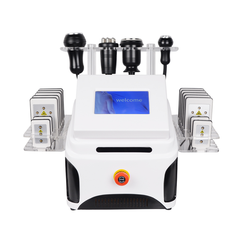5 in 1 40k Ultrasound Fat Burn Cellulite Reduction Cavitation Lipo Laser Weight Loss Vaccum Rf Body Slimming Machine