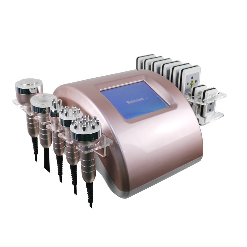 Portable RF Vacuum Body Sculpting Lipo Laser 40k Unoisetion Cavitation Slimming Machine for Beauty & Personal Care
