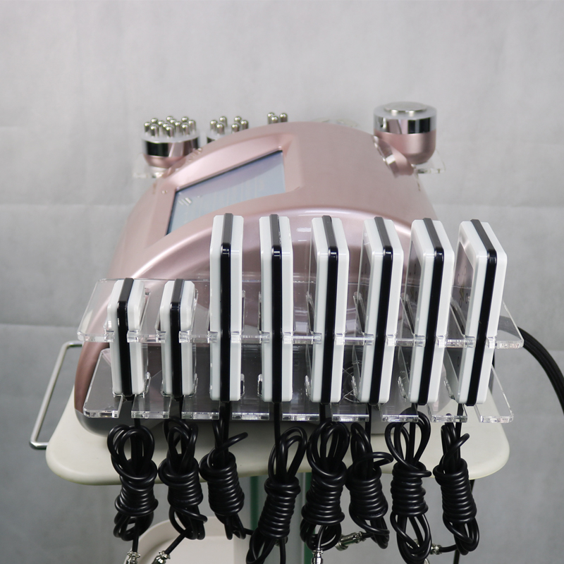 Portable RF Vacuum Body Sculpting Lipo Laser 40k Unoisetion Cavitation Slimming Machine for Beauty & Personal Care