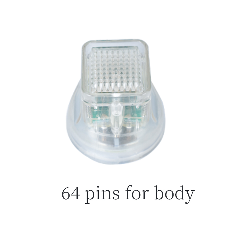 Gold Plated Insulated Rf Fractional Microneedling Cartridges 10Pins 25Pins 64Pins Nano Micro Needle Tips