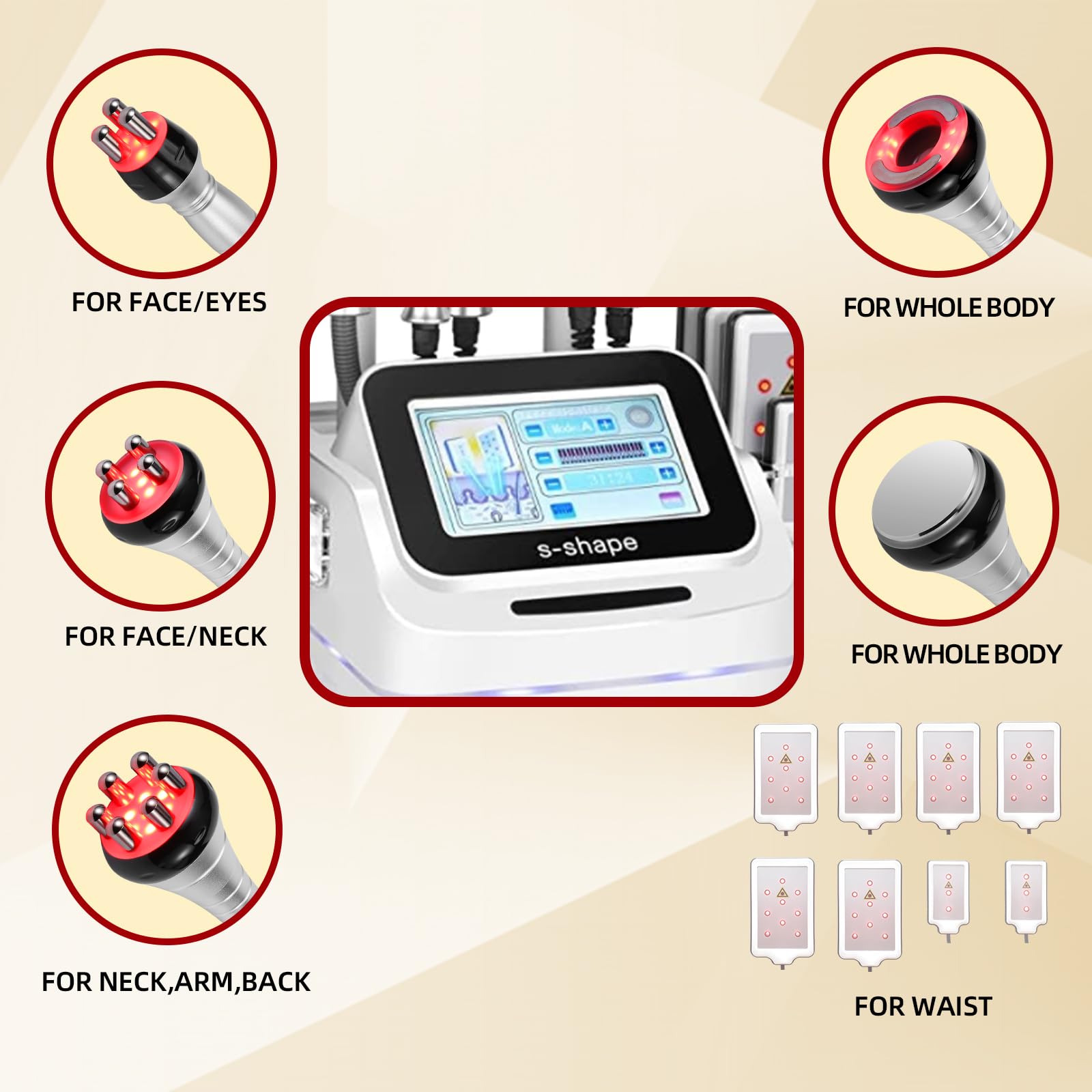 5D Sculpting Machine (S-Shape) | Fat Reduction, Body Contouring, Skin Tightening