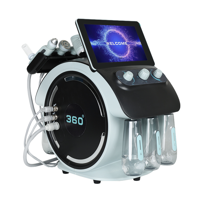 Camera 360 Visual Blackhead Remover H2O2 Water Dermabrasion Hydrogen Small Bubble Hydro Oxygen Machine for Cleaning Hydrating