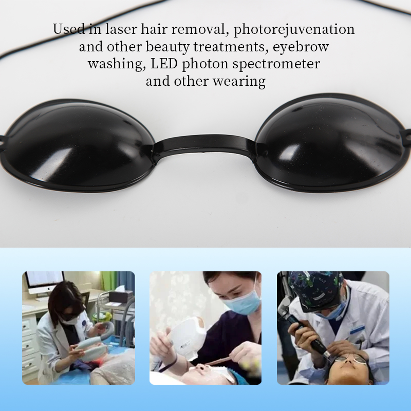 Comfort IPL Laser Goggles Sunbathing Tanning Goggle Beach Adjustable Light Treatment Facial Mask