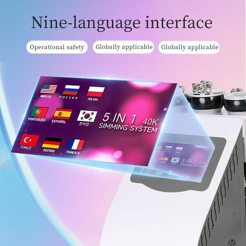 5 in 1 RF Body Slimming & Skin Tightening Machine Weight Loss Beauty Device