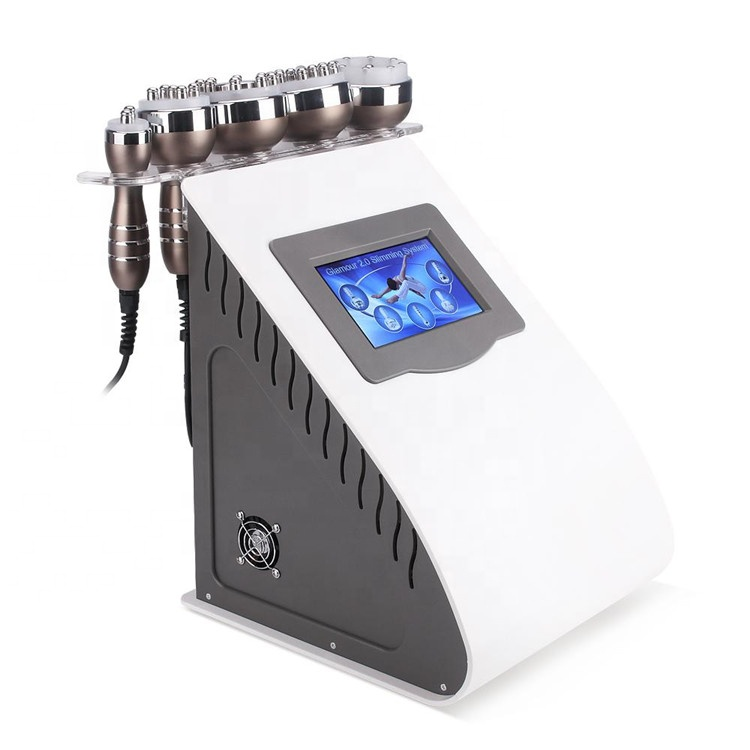 5 in 1 Bio Rf Ultrasonic 40k Cavitation Vacuum System Body Slimming Machine