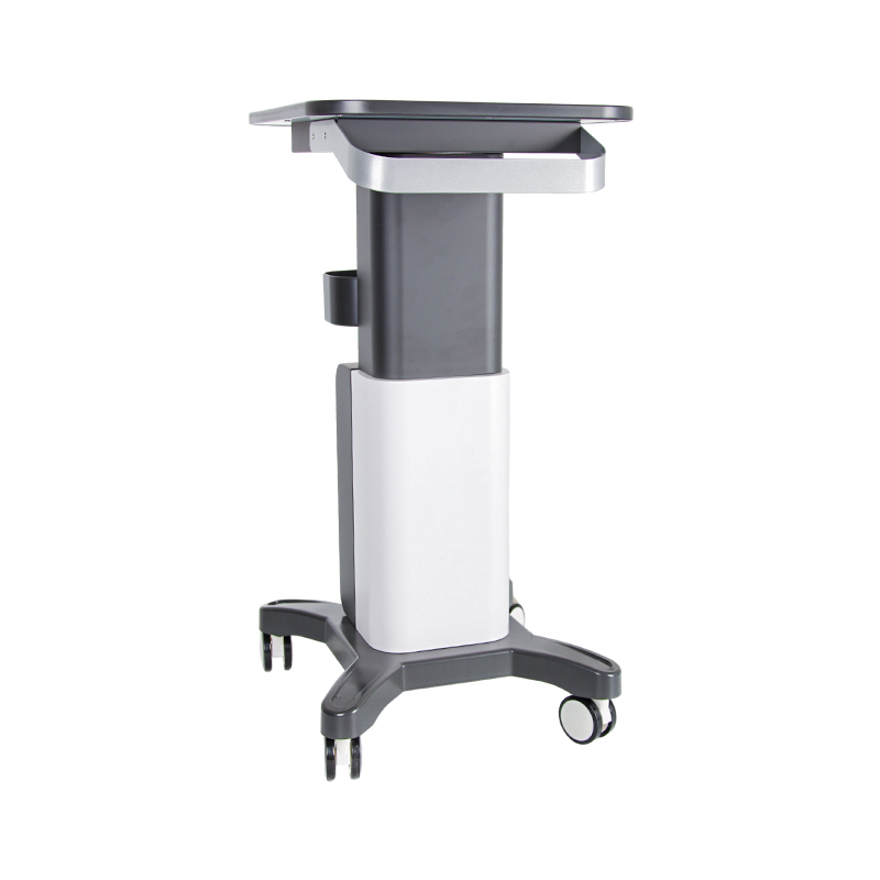 Beauty Salon Furniture Beauty Trolley for Salon Metal Middle Part ABS Metal Salon Trolley with Four Wheels