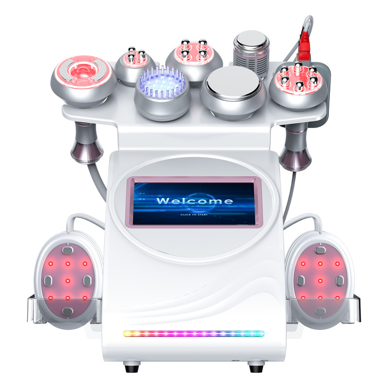 9-in-1 Cavitation Machine (Pink Handle) | Fat Reduction, Body Contouring, Skin Tightening