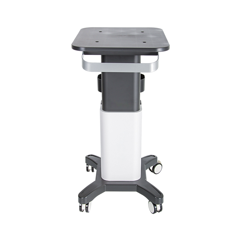 Beauty Salon Furniture Beauty Trolley for Salon Metal Middle Part ABS Metal Salon Trolley with Four Wheels